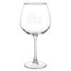 Hampers and Gifts to the UK - Send the Personalised Gin and Tonic Balloon Glass